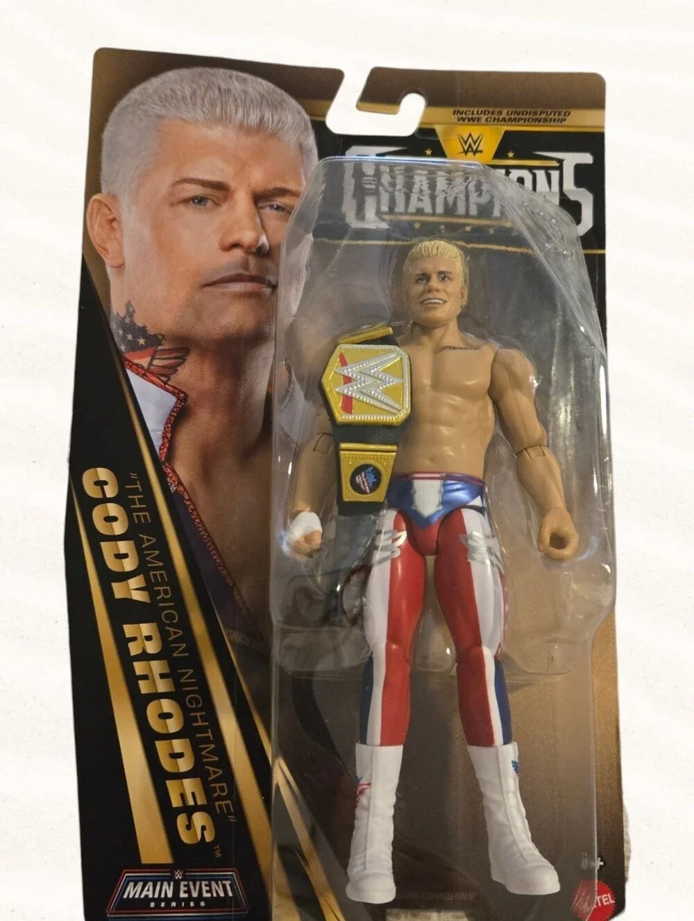 Mattel - WWE Champions [Main Event Series] Action Figure - CODY RHODES (6 inch)